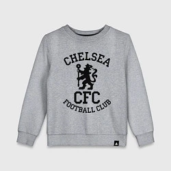 Свитшот хлопковый детский Chelsea CFC, цвет: меланж