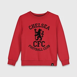 Свитшот хлопковый детский Chelsea CFC, цвет: красный