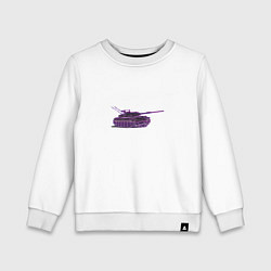 Свитшот хлопковый детский Prototype STB-1, цвет: белый