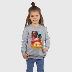 Свитшот хлопковый детский FAR CRY 6 ФАР КРАЙ 6 ПОСТЕР, цвет: меланж — фото 2