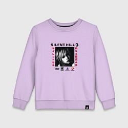 Свитшот хлопковый детский Silent Hill Heather Cotone Version, цвет: лаванда