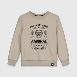 Детский свитшот Arsenal: Football Club Number 1 Legendary