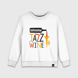 Детский свитшот Jazz & Wine