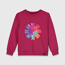 Свитшот хлопковый детский RHCP Color, цвет: маджента