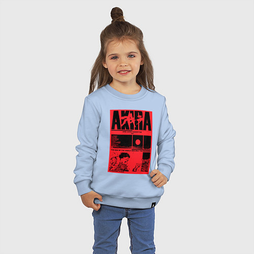 Детский свитшот АКИРАAKIRA - Tetsuo vs Kaneda / Мягкое небо – фото 3