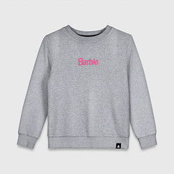 Детский свитшот Barbie mini logo