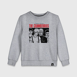 Свитшот хлопковый детский Sus 50 mejores canciones - The Cranberries, цвет: меланж