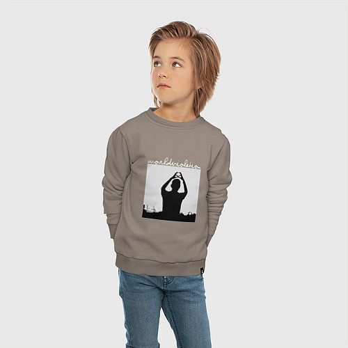 Детский свитшот World Violation Tour Depeche Mode / Утренний латте – фото 4