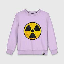 Свитшот хлопковый детский Atomic Nuclear, цвет: лаванда