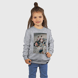 Свитшот хлопковый детский Stray Kids Maxident, цвет: меланж — фото 2