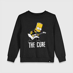 Детский свитшот The Cure Барт Симпсон рокер