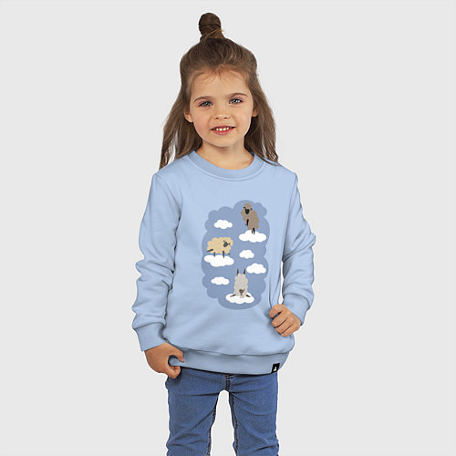 Детский свитшот БаранОблачность / Мягкое небо – фото 3
