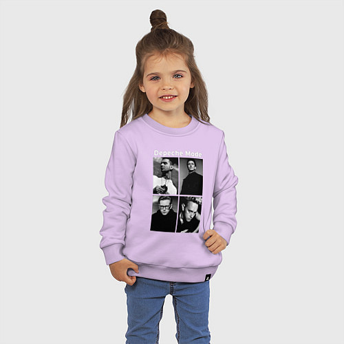 Детский свитшот Depeche Mode Violator 2 / Лаванда – фото 3