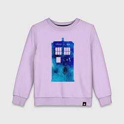 Детский свитшот Space tardis