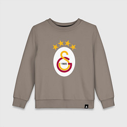 Свитшот хлопковый детский Galatasaray fc sport, цвет: утренний латте