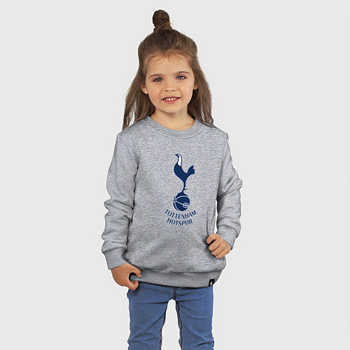 Детский свитшот Tottenham Hotspur fc sport / Меланж – фото 3