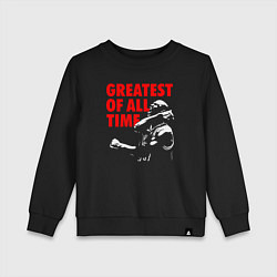 Детский свитшот Jordan greatest of all time