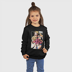 Свитшот хлопковый детский Dragon ball anime, цвет: черный — фото 2