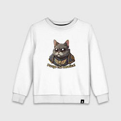 Детский свитшот Котик еретик