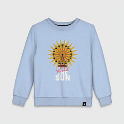Детский свитшот Once more round the Sun