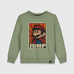 Детский свитшот Jump Mario