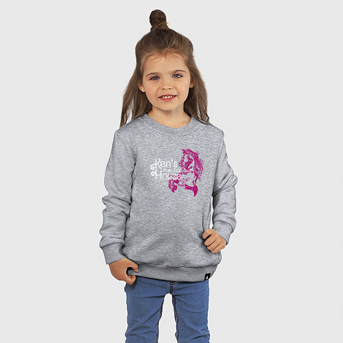 Детский свитшот Дом Кена / Меланж – фото 3
