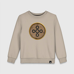 Свитшот хлопковый детский Мятежники-варвары Rome: Total War, цвет: миндальный