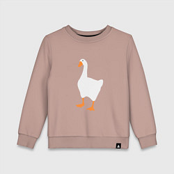 Детский свитшот Untitled goose game honk