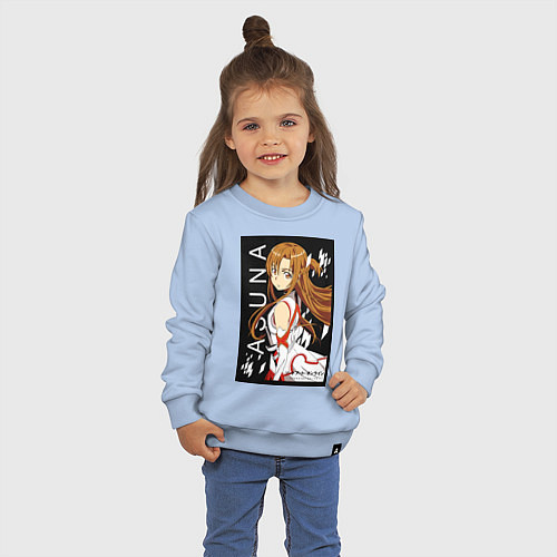Детский свитшот Асуна Юки мечник / Мягкое небо – фото 3