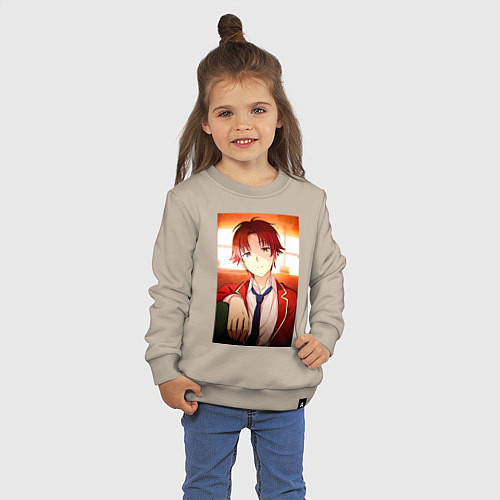 Детский свитшот Киётака Аянокоджи / Миндальный – фото 3