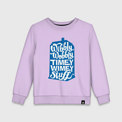 Детский свитшот Timey stuff