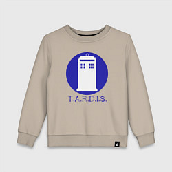 Детский свитшот Blue tardis