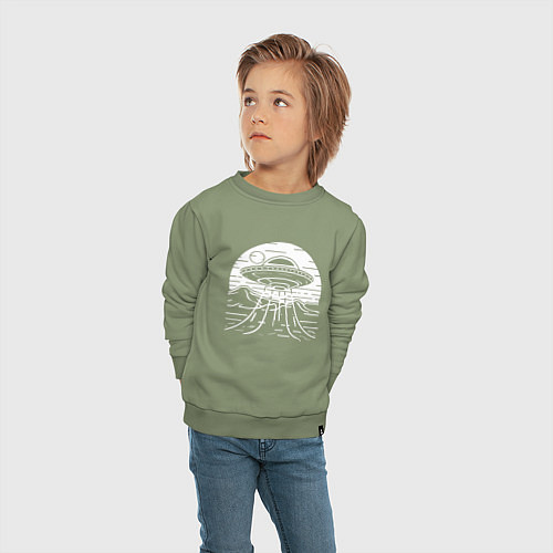 Детский свитшот Неопознанный объект / Авокадо – фото 4