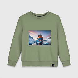Детский свитшот Северный морской путь