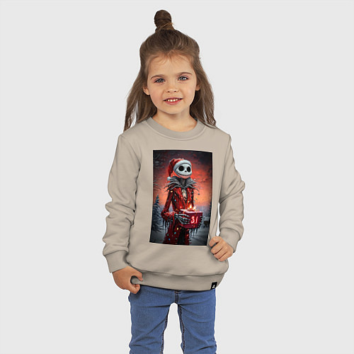 Детский свитшот Конец года / Миндальный – фото 3