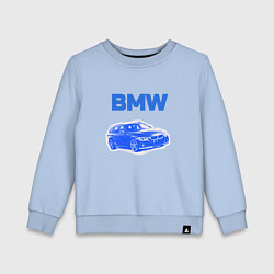 Детский свитшот Blue bmw
