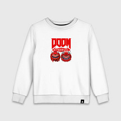 Детский свитшот Doom кака демон