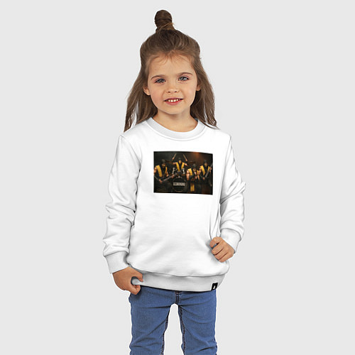 Детский свитшот Sorpions Mortal Kombat / Белый – фото 3