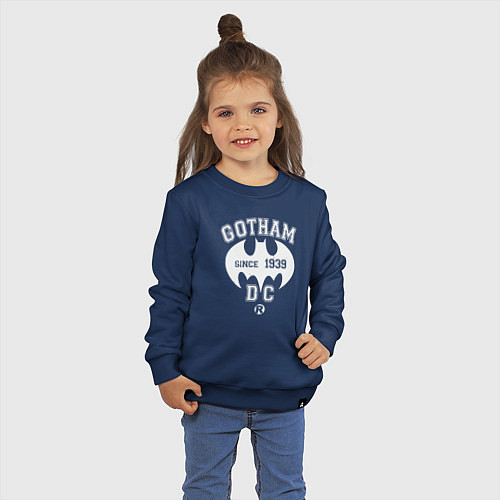 Детский свитшот Gotham 1939 / Тёмно-синий – фото 3