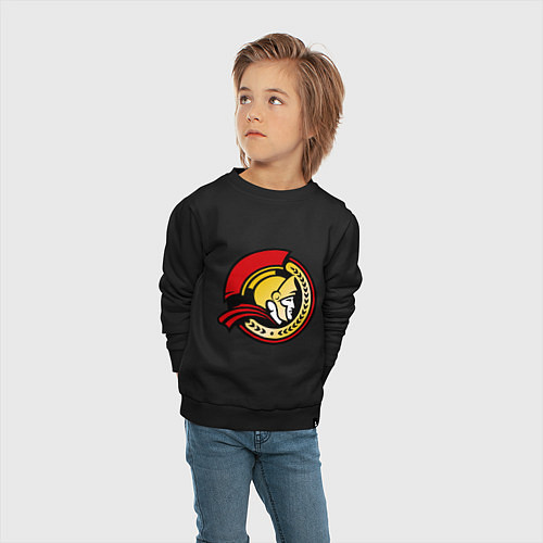 Детский свитшот HC Ottawa Senators Alternative / Черный – фото 4