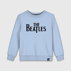 Свитшот хлопковый детский The Beatles, цвет: мягкое небо