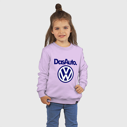 Детский свитшот Volkswagen Das Auto / Лаванда – фото 3