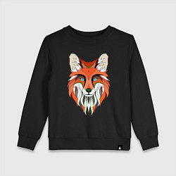 Детский свитшот Дизайнерская лиса