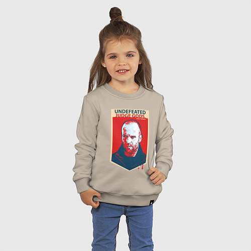 Детский свитшот Джейсон Стэтхэм / Миндальный – фото 3