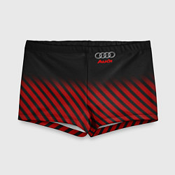 Плавки для мальчика Audi: Red Lines, цвет: 3D-принт