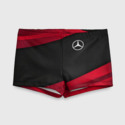 Плавки для мальчика Mercedes Benz: Red Sport, цвет: 3D-принт