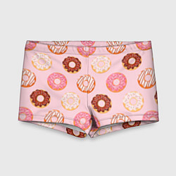 Плавки для мальчика Pink donuts, цвет: 3D-принт