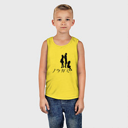Майка детская хлопок Бездомный бог, цвет: желтый — фото 2