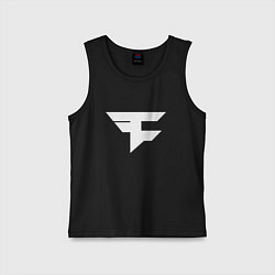 Майка детская хлопок FAZE Symbol, цвет: черный