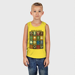 Майка детская хлопок Women of science, цвет: желтый — фото 2